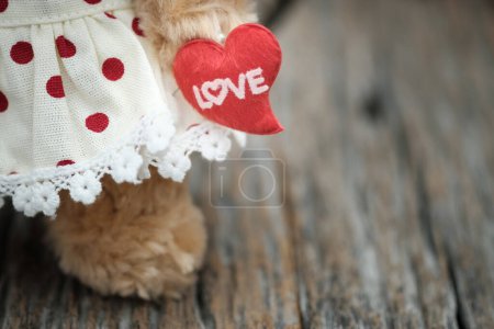 Photo for Beautiful Valentines Day greeting card - Royalty Free Image