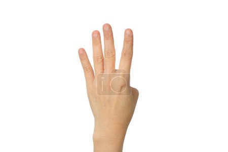 Photo for Woman hand showing sign - Royalty Free Image