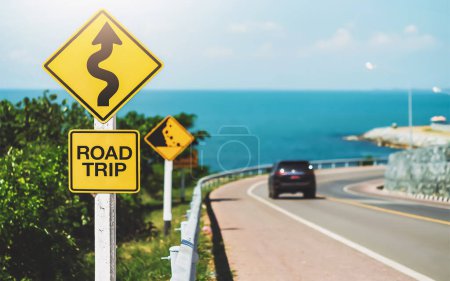 Photo for Road trip to seaside - Royalty Free Image