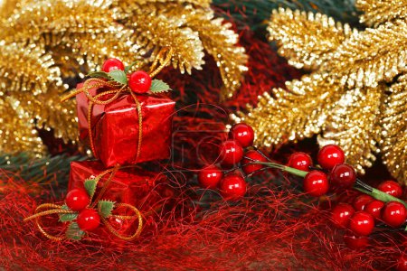 Foto de Tema de Navidad, decoración festiva - Imagen libre de derechos