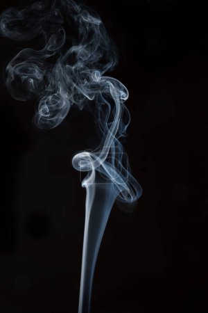 Photo for Abstract smoke shape for background - Royalty Free Image