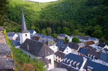 Téléchargez les photos : Luxembourg pays beauté, vue panoramique - en image libre de droit