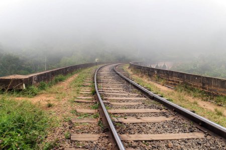 Foto de Sri Lanka Ferrocarril de cerca - Imagen libre de derechos