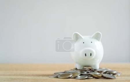 Photo for "Piggy bank symbol of saving." - Royalty Free Image