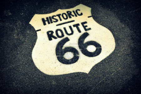 Téléchargez les photos : Route 66 signer fermer - en image libre de droit