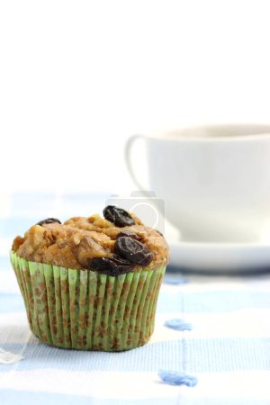 Photo for Close up view of delicious sweet muffin - Royalty Free Image