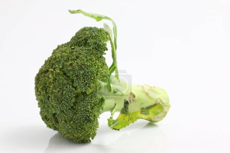 Photo for Fresh broccoli isolated on white background - Royalty Free Image