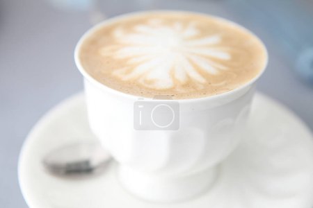 Photo for Freshly made coffee close up - Royalty Free Image