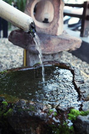 Téléchargez les photos : Bambou d'eau japonais cho-zu - en image libre de droit