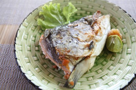 Photo for Japanese food Grilled head fish - Royalty Free Image