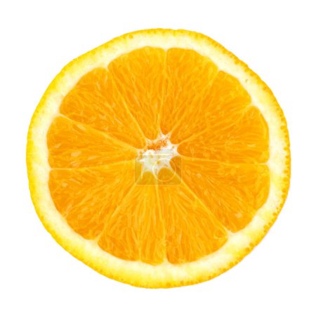 Foto de Primer plano de naranja aislado sobre fondo blanco - Imagen libre de derechos