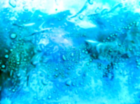 Téléchargez les photos : Bulle d'air flou et gouttes d'eau dans la piscine - en image libre de droit