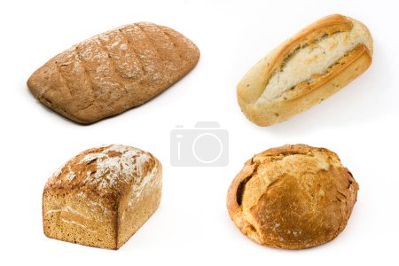 Téléchargez les photos : Collage de différents pains - en image libre de droit