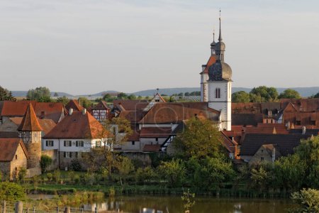 Téléchargez les photos : Prichsenstadt - Ville de Bavière, Allemagne - en image libre de droit