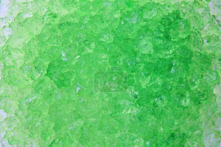 Téléchargez les photos : Abstrait vert froid fond de glace - en image libre de droit