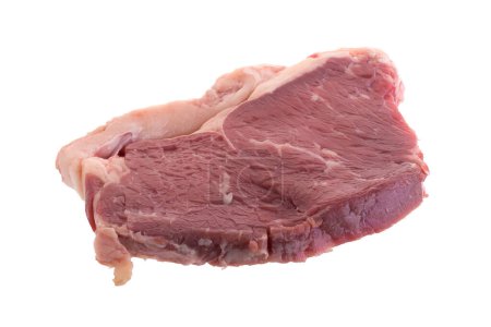 Photo for "Raw fresh beef steaks, fresh sirloin steaks" - Royalty Free Image