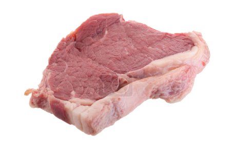 Photo for "Raw fresh beef steaks, fresh sirloin steaks" - Royalty Free Image