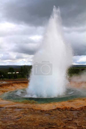 Photo for Hot spring, strokur, geysir, iceland - Royalty Free Image
