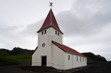 Photo for Beautiful historical church in Vik i Myrdal - Royalty Free Image