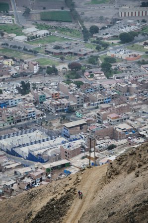 Foto de The Morro Solar in Chorrillos - Lima - Peru - Imagen libre de derechos