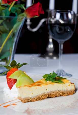 Photo for Strawberry cheesecake a la carte - Royalty Free Image