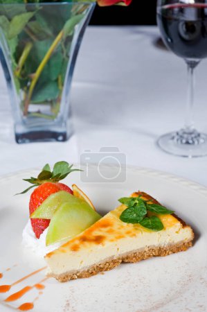 Photo for Strawberry cheesecake a la carte - Royalty Free Image