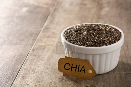Photo for Chia seeds close up - Royalty Free Image