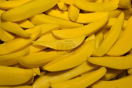 Photo for Pickled mangoes, close up - Royalty Free Image