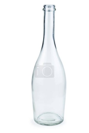 Photo for Empty white wine bottle - Royalty Free Image