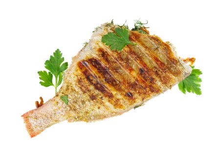 Photo for Grilled red perch fish - Royalty Free Image