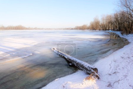 Téléchargez les photos : Beau paysage d'hiver. nature arrière-plan - en image libre de droit