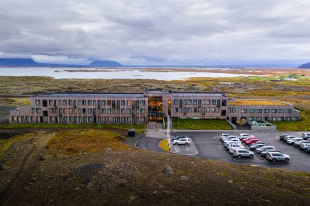Photo for Fosshotel Myvatn located on the Ring Road near a beautiful lake in Iceland - Royalty Free Image