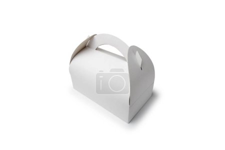 Photo for Cardboard Pastry Box close up - Royalty Free Image