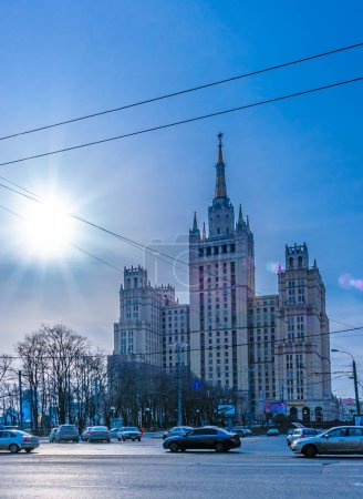 Foto de Edificio de rascacielos de Stalin - Imagen libre de derechos