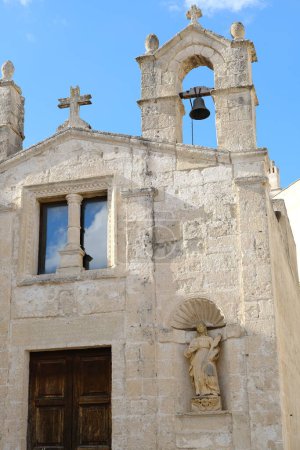 Téléchargez les photos : Eglise de San Biagio à Matera située dans le quartier de Foggiali - en image libre de droit
