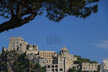 Photo for Beautiful view of Ancient Aragonese Castle in Ischia Ponte - Royalty Free Image