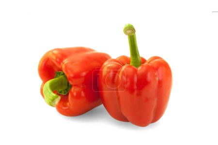 Photo for Red peppers close up - Royalty Free Image