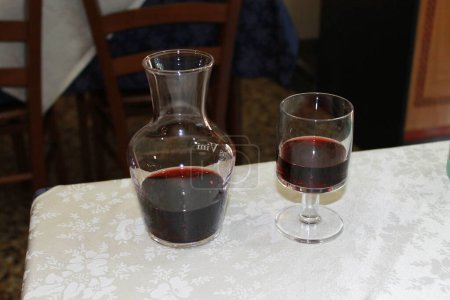 Téléchargez les photos : Vin rouge en verre, image colorée - en image libre de droit
