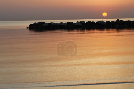 Photo for Beautiful sunrise.  nature background - Royalty Free Image
