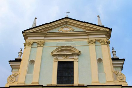 Foto de Hermoso viejo histórico iglesia exterior - Imagen libre de derechos