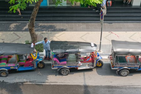 Photo for Thai Tuk Tuk taxi - Royalty Free Image