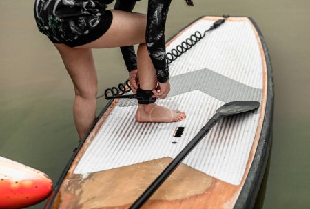 Téléchargez les photos : SUP Stand up Paddle Board Préparez-vous - en image libre de droit