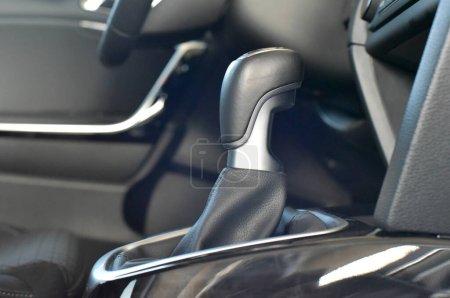 Photo for Manual gear shift close up - Royalty Free Image