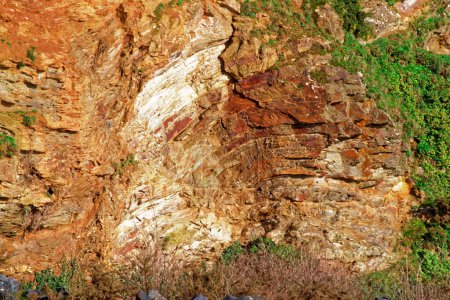Foto de Primer plano de las rocas en el sitio geológico - Imagen libre de derechos