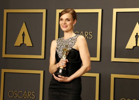 Téléchargez les photos : Hildur Gudnadttir posant lors de la remise des Oscars - en image libre de droit