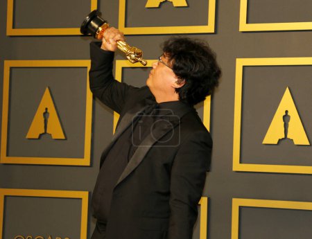 Photo for Bong Joon-ho at Oscar ceremony - Royalty Free Image
