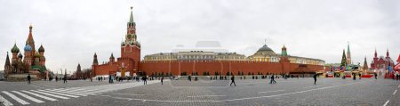 Foto de Moscú - Vista panorámica de la Plaza Roja - Imagen libre de derechos