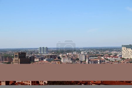 Photo for Aerial view of Italian town on a sunny day - Royalty Free Image