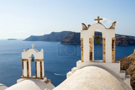 Foto de "Grecia, Santorini, Oia. Hermosa arquitectura" - Imagen libre de derechos