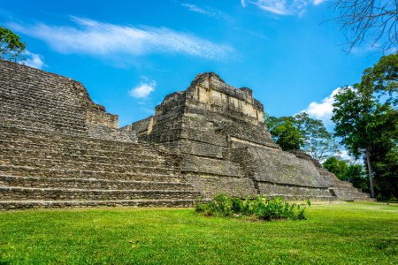 Photo for Scenic shot of ancient ruins of Caracol Temple - Royalty Free Image